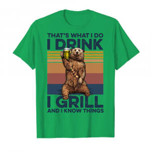 Camping That's What I Do Men's T-Shirt Kelly Green