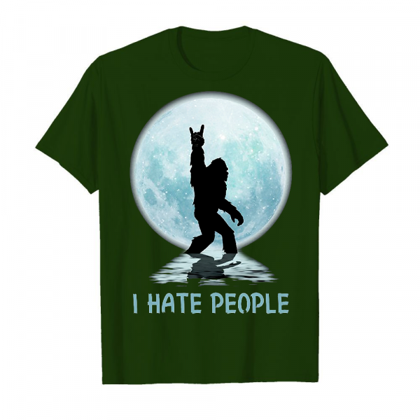 I Hate People Men's T-Shirt Deep Forest