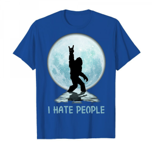 I Hate People Men's T-Shirt Royal Blue