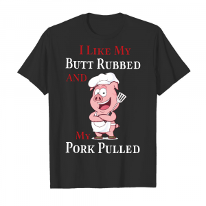 I Like My Pork Pulled Men's T-Shirt Black