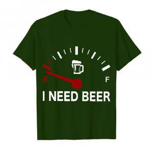 I Need Beer Men's T-Shirt Deep Forest