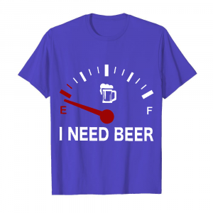 I Need Beer Men's T-Shirt Iris