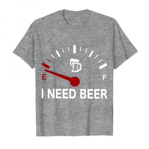 I Need Beer Men's T-Shirt Sport Grey